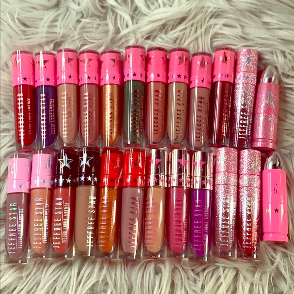 Jeffree Star lipsticks